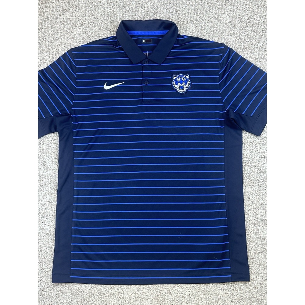 Nike Dri Fit Authentic Collection Detroit Tigers Men's Polo Shirt Size Medium